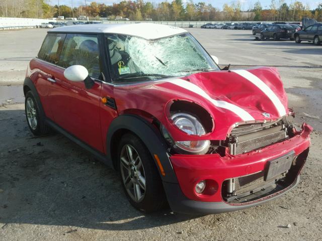 WMWSU3C51CT254838 - 2012 MINI COOPER RED photo 1