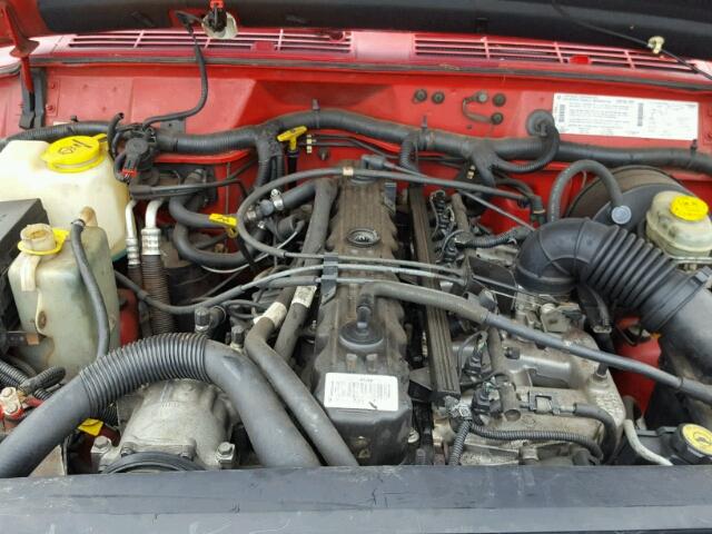 1J4FT78S1TL249209 - 1996 JEEP CHEROKEE C RED photo 7