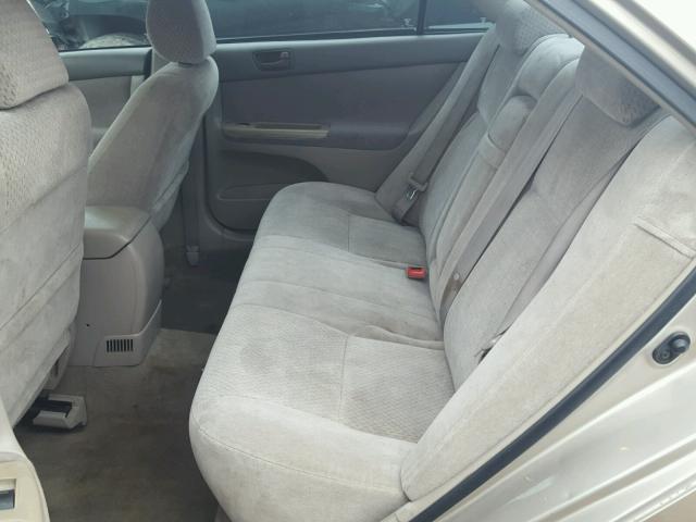 4T1BE32K13U779251 - 2003 TOYOTA CAMRY BEIGE photo 6