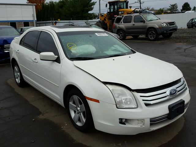 3FAHP07Z88R114011 - 2008 FORD FUSION SE WHITE photo 1