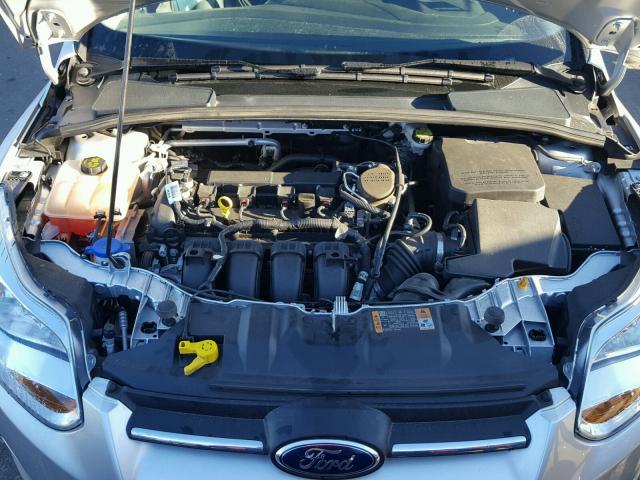 1FADP3F22EL436125 - 2014 FORD FOCUS SILVER photo 7