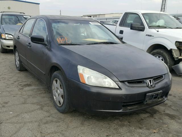 1HGCM56405A134227 - 2005 HONDA ACCORD LX BLACK photo 1