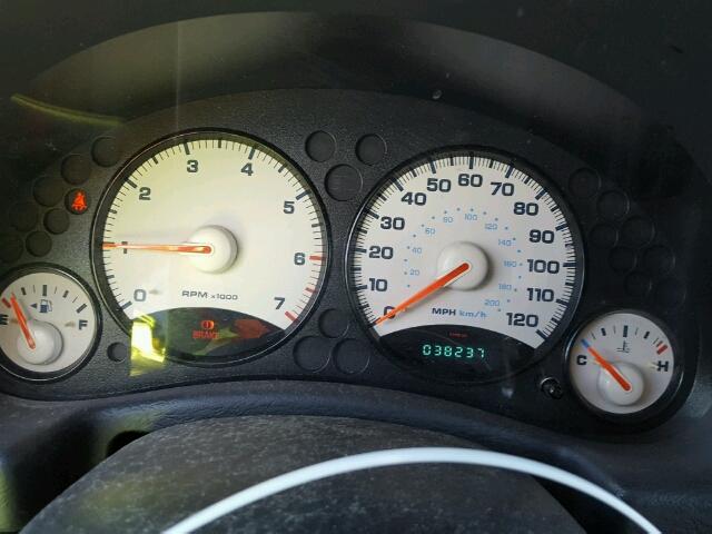 1J4GL48K14W241629 - 2004 JEEP LIBERTY SP BLACK photo 8