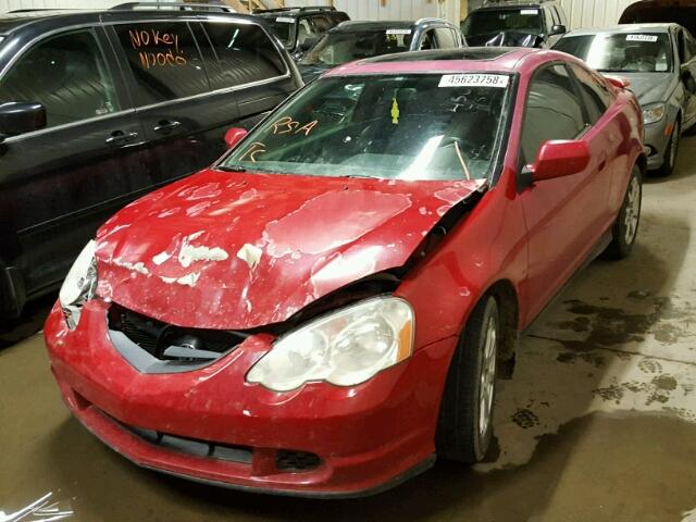 JH4DC54873C800902 - 2003 ACURA RSX RED photo 2