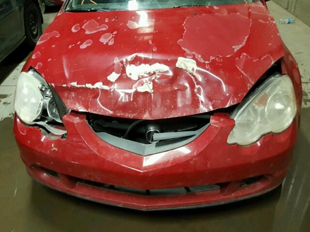JH4DC54873C800902 - 2003 ACURA RSX RED photo 9
