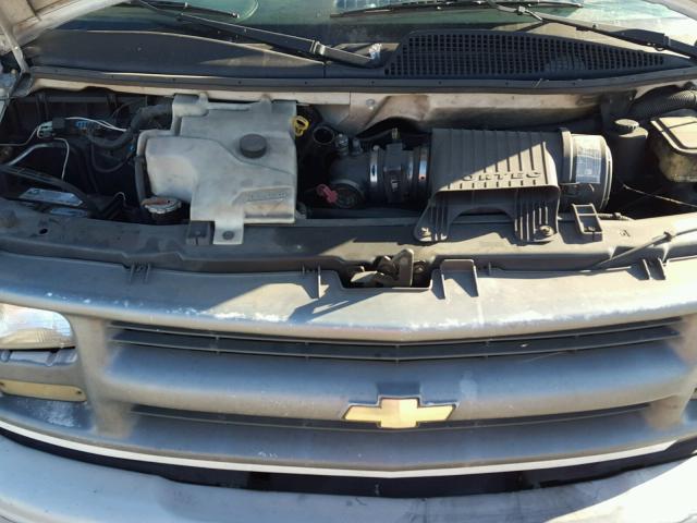 1GCFG25MX21124755 - 2002 CHEVROLET EXPRESS G2 WHITE photo 7