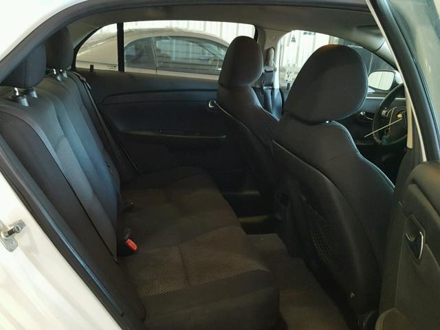 1G1ZC5E11BF115048 - 2011 CHEVROLET MALIBU 1LT WHITE photo 6