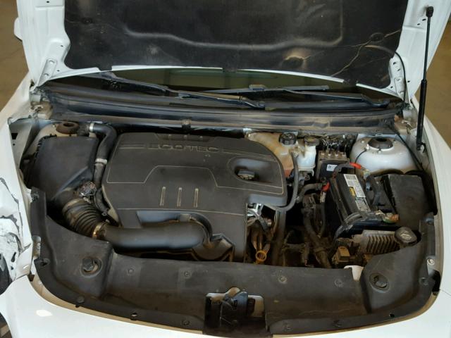 1G1ZC5E11BF115048 - 2011 CHEVROLET MALIBU 1LT WHITE photo 7