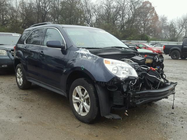 2GNFLGEK5F6170656 - 2015 CHEVROLET EQUINOX LT BLUE photo 1