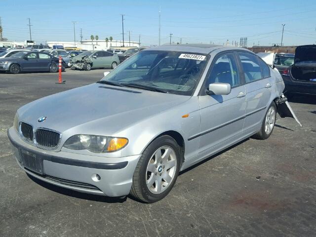 WBAET37423NJ32785 - 2003 BMW 325 I SILVER photo 2