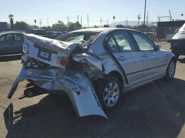 WBAET37423NJ32785 - 2003 BMW 325 I SILVER photo 4