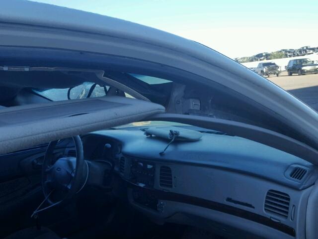 2G1WF52E059340107 - 2005 CHEVROLET IMPALA WHITE photo 9