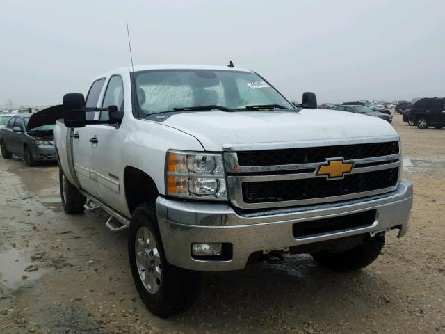 1GC4K0C86DF239343 - 2013 CHEVROLET SILVERADO WHITE photo 1