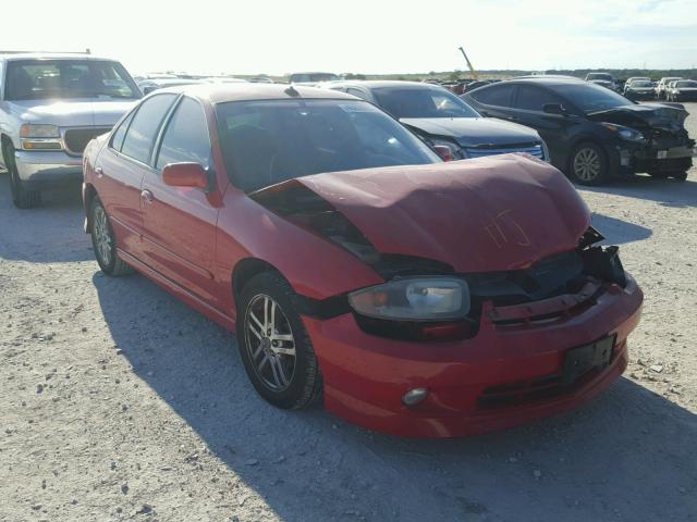 1G1JH52F647233253 - 2004 CHEVROLET CAVALIER L RED photo 1