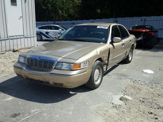 2MEFM75W4YX636520 - 2000 MERCURY GRAND MARQ TAN photo 2