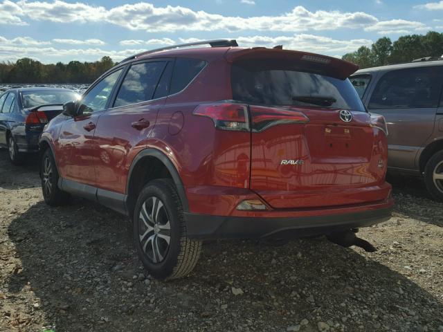 JTMBFREVXHJ142085 - 2017 TOYOTA RAV4 LE Qırmızı foto 3