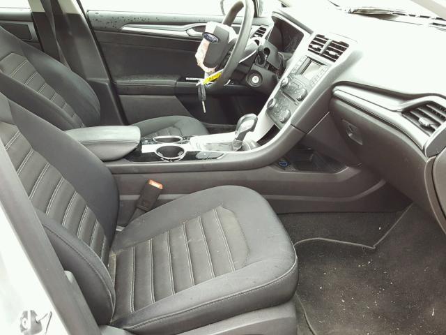 3FA6P0HR9DR238188 - 2013 FORD FUSION SE SILVER photo 5