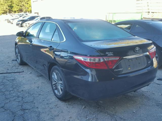 4T1BF1FK3FU038583 - 2015 TOYOTA CAMRY LE BLACK photo 3