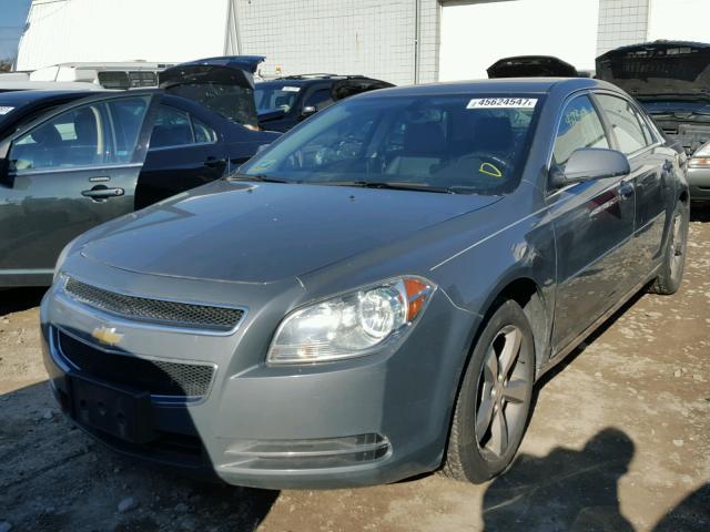 1G1ZJ57B59F193600 - 2009 CHEVROLET MALIBU 2LT GRAY photo 2