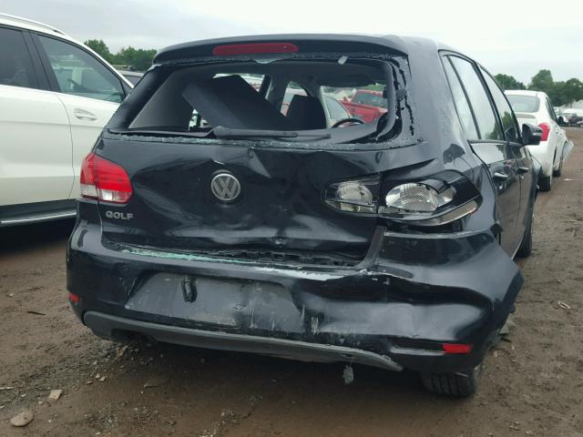 WVWDB7AJ0AW420450 - 2010 VOLKSWAGEN GOLF BLACK photo 4