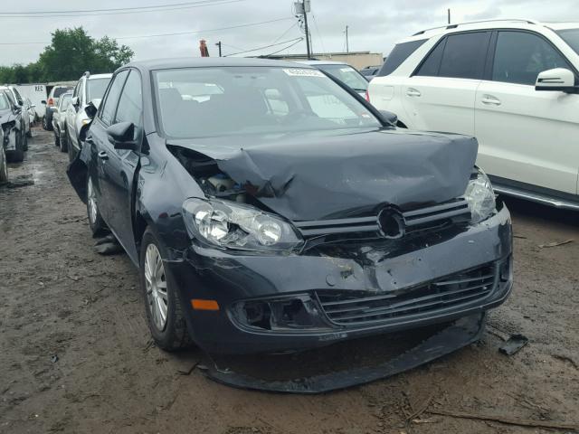 WVWDB7AJ0AW420450 - 2010 VOLKSWAGEN GOLF BLACK photo 9