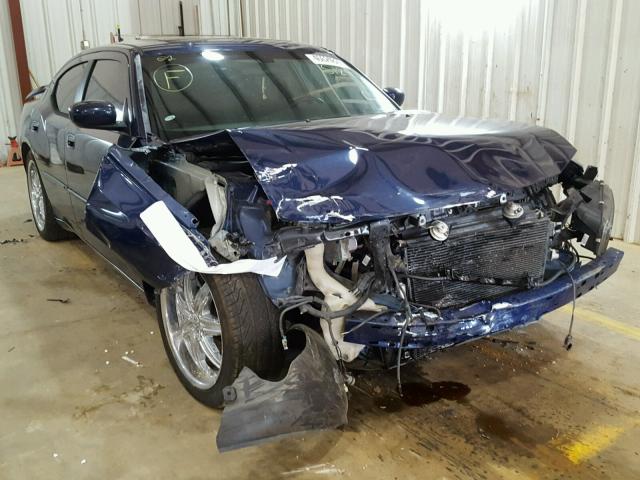 2B3KA53H46H305124 - 2006 DODGE CHARGER R/ BLUE photo 1