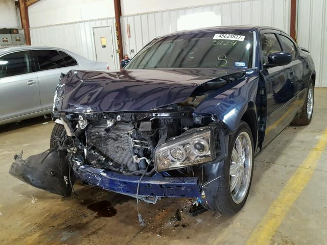 2B3KA53H46H305124 - 2006 DODGE CHARGER R/ BLUE photo 2