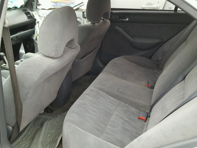 2HGES26705H522065 - 2005 HONDA CIVIC EX ვერცხლისფერი ფოტო 6