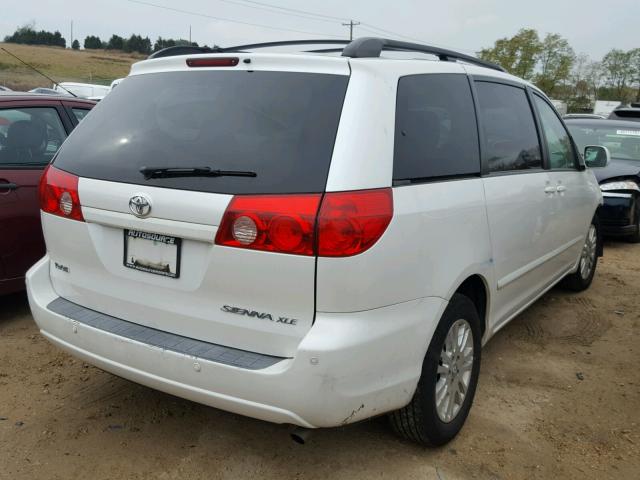 5TDZK22C37S050970 - 2007 TOYOTA SIENNA XLE WHITE photo 4