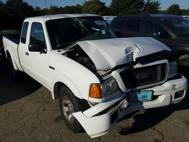 1FTYR14E55PA69303 - 2005 FORD RANGER SUP WHITE photo 1