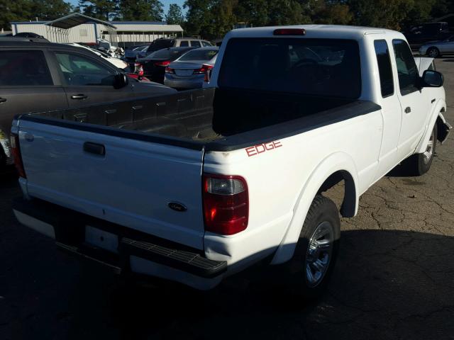 1FTYR14E55PA69303 - 2005 FORD RANGER SUP WHITE photo 4