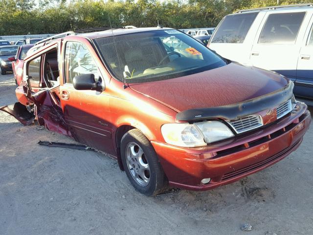 1GHDX13E52D306210 - 2002 OLDSMOBILE SILHOUETTE RED photo 1