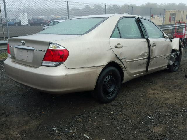 4T1BE32K95U070506 - 2005 TOYOTA CAMRY LE ბეჟი ფოტო 4