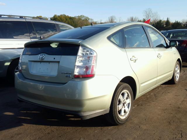 JTDKB20U967508386 - 2006 TOYOTA PRIUS GREEN photo 4