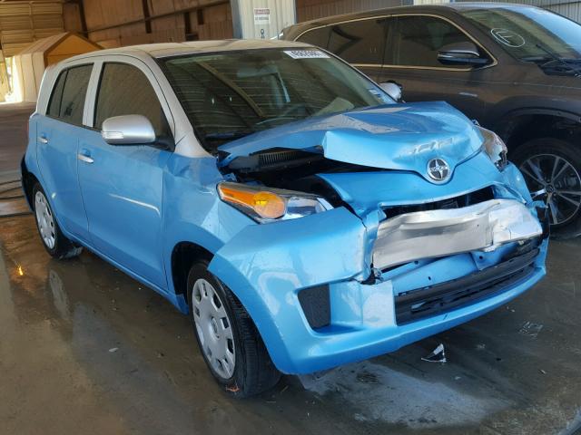 JTKKUPB47E1047090 - 2014 TOYOTA SCION XD BLUE photo 1