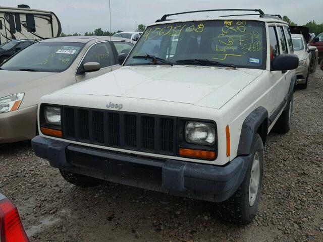 1J4FT68S1WL220520 - 1998 JEEP CHEROKEE S WHITE photo 2