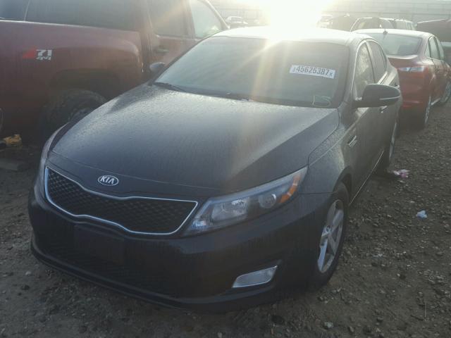 5XXGM4A70EG284936 - 2014 KIA OPTIMA LX BLACK photo 2