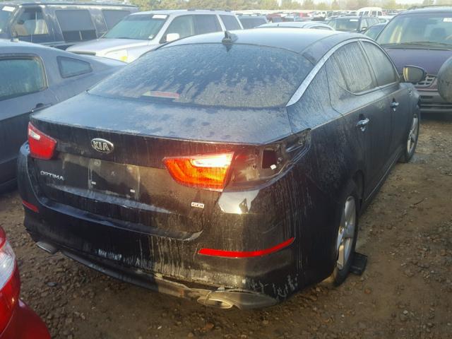 5XXGM4A70EG284936 - 2014 KIA OPTIMA LX BLACK photo 4