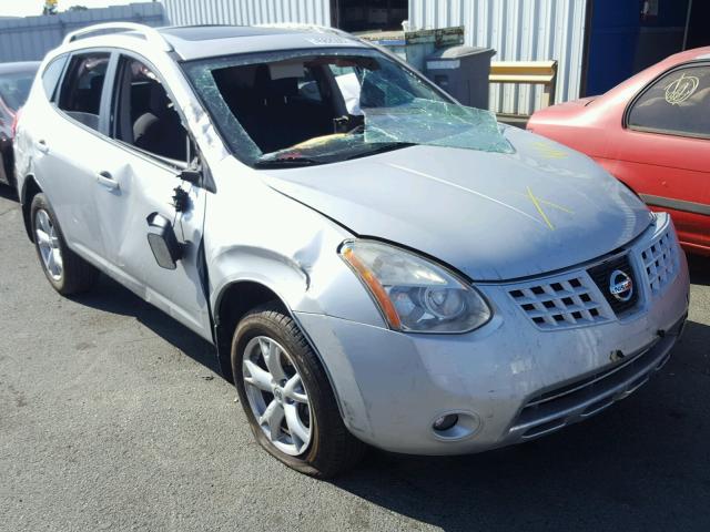 JN8AS58V08W119563 - 2008 NISSAN ROGUE S SILVER photo 1