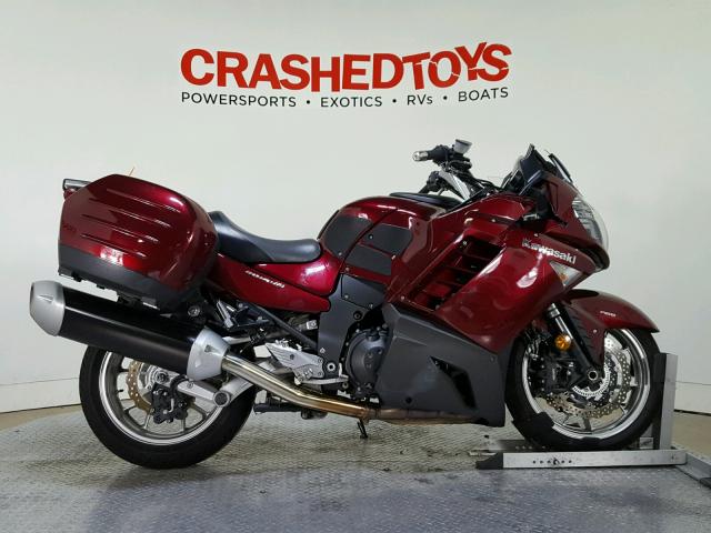 JKBZGNA1X9A020163 - 2009 KAWASAKI ZG1400 A RED photo 1