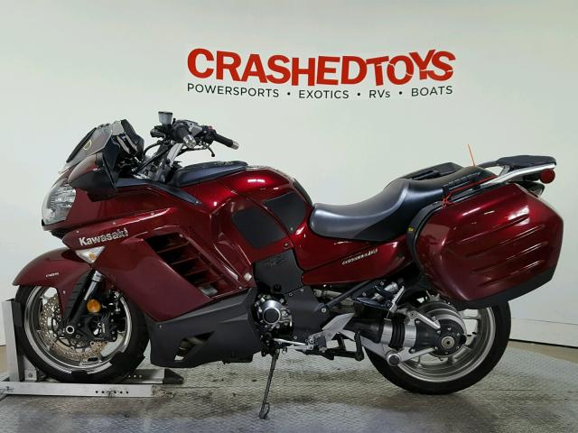 JKBZGNA1X9A020163 - 2009 KAWASAKI ZG1400 A RED photo 5