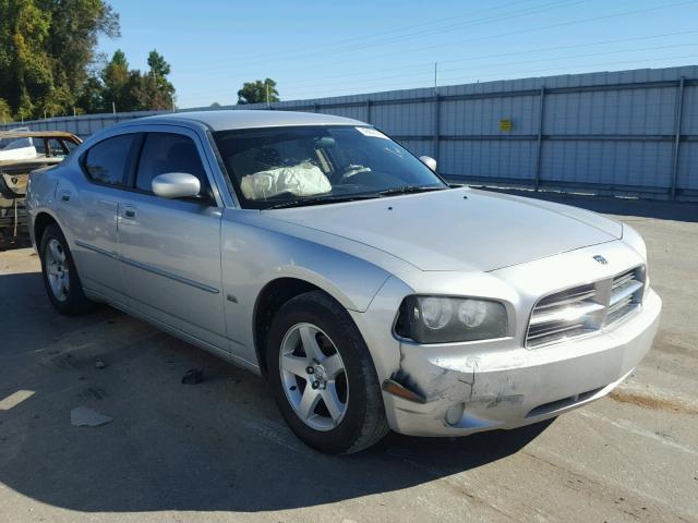 2B3CA3CV9AH181536 - 2010 DODGE CHARGER SX SILVER photo 1