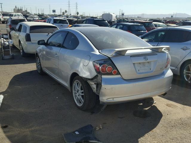 JTKDE167080222233 - 2008 TOYOTA SCION TC SILVER photo 3