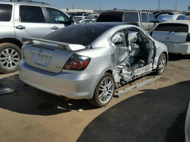 JTKDE167080222233 - 2008 TOYOTA SCION TC 银色 照片 4