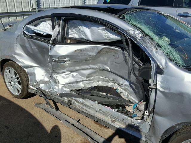 JTKDE167080222233 - 2008 TOYOTA SCION TC 银色 照片 9