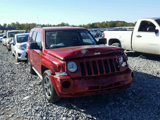 1J4NF2GB4AD530922 - 2010 JEEP PATRIOT SP RED photo 1