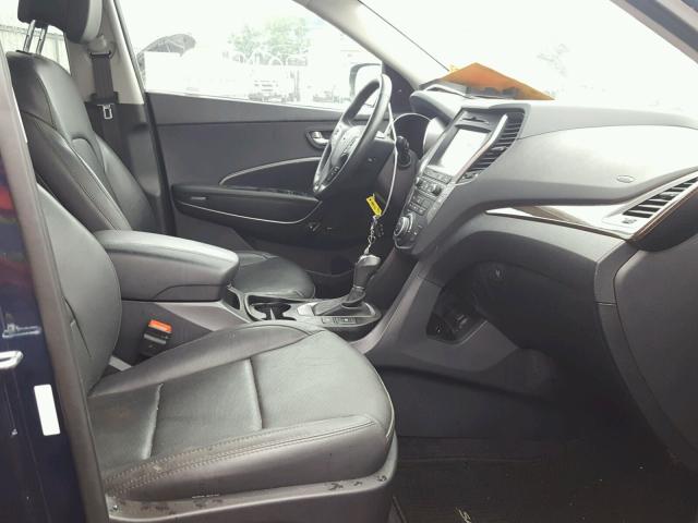 5XYZW4LA5HG445115 - 2017 HYUNDAI SANTA FE S 蓝色 照片 5