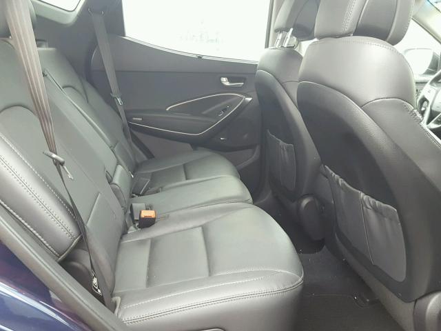 5XYZW4LA5HG445115 - 2017 HYUNDAI SANTA FE S 蓝色 照片 6