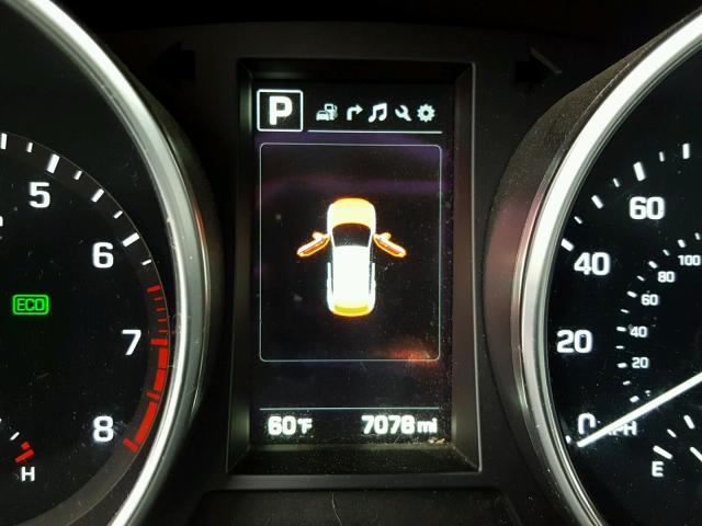 5XYZW4LA5HG445115 - 2017 HYUNDAI SANTA FE S 蓝色 照片 8