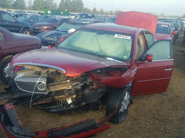 1G4HD57267U130858 - 2007 BUICK LUCERNE CX BURGUNDY photo 2